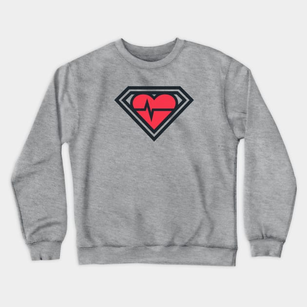 Love Heroes Crewneck Sweatshirt by yanmos